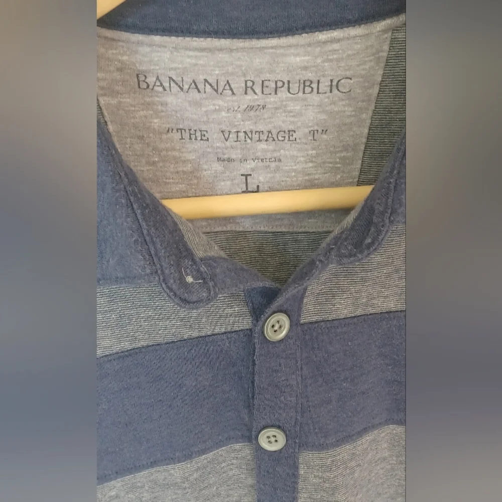 Banana Republic The Vintage Men's Polo Shirt Size L